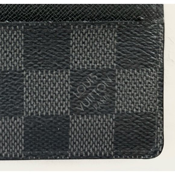 💯Authentic Louis Vuitton Damier Graphite Modulable Wallet Credit Card Holder - Picture 8 of 9